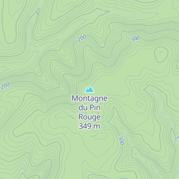Map of Montagne du Pin Rouge