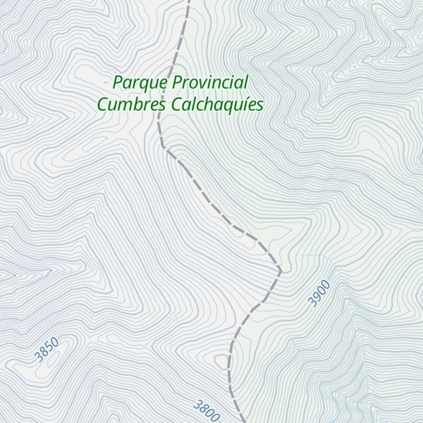 Map of Cerro La Hoyada