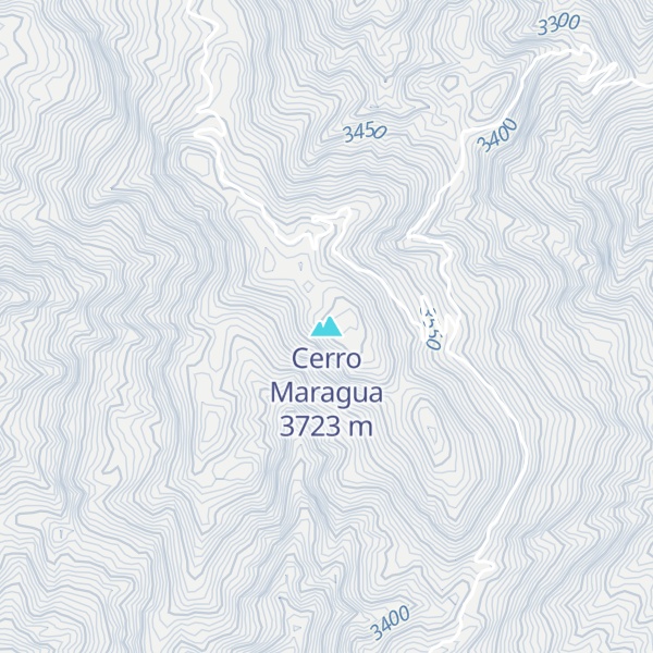 Map of Cerro Maragua