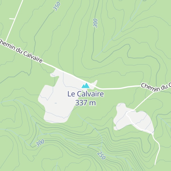 Map of Le Calvaire