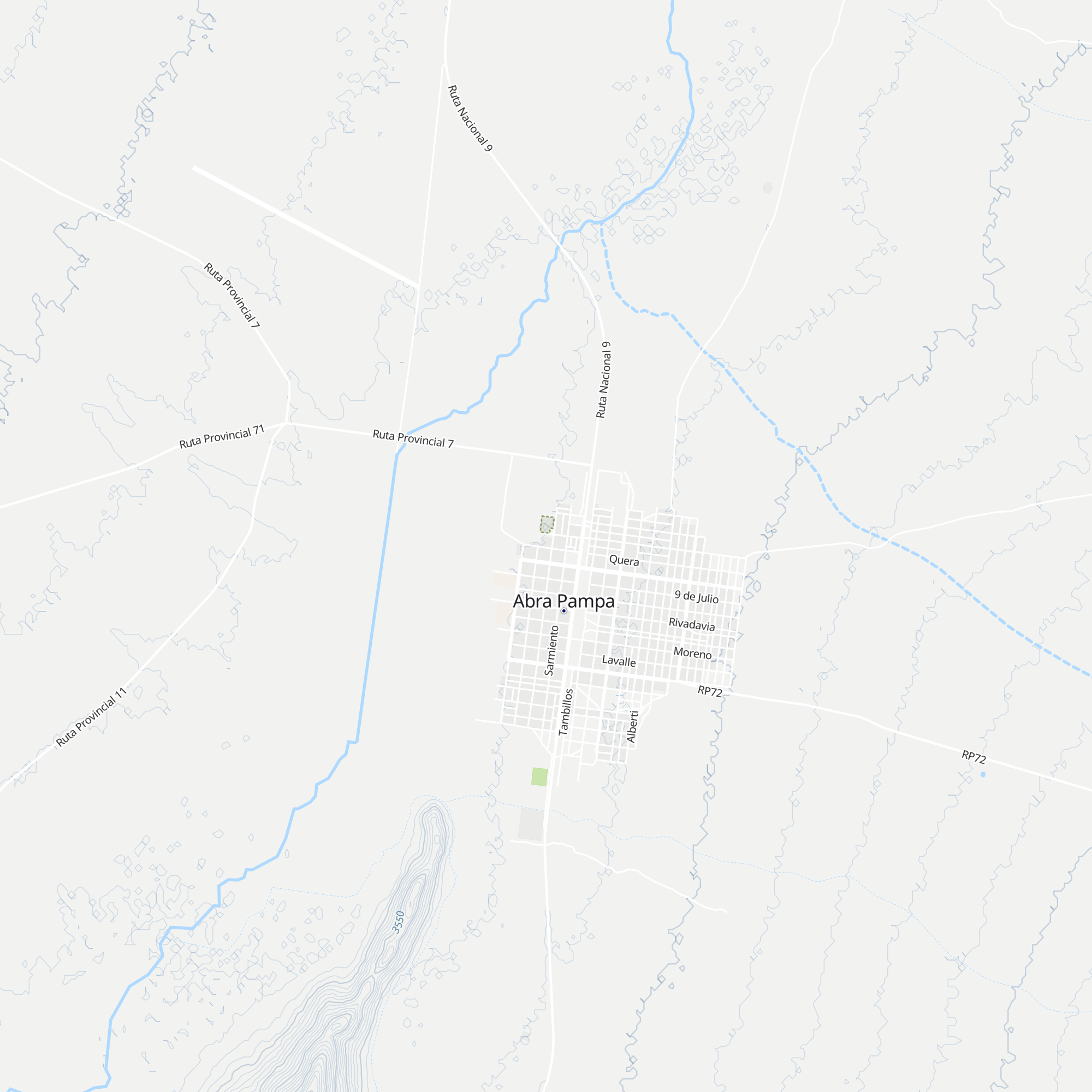 Sección Abrapampa map