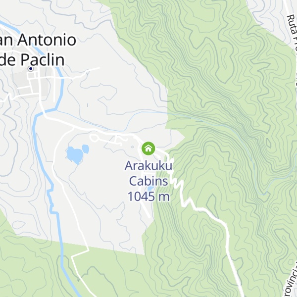 Map of Arakuku Cabins