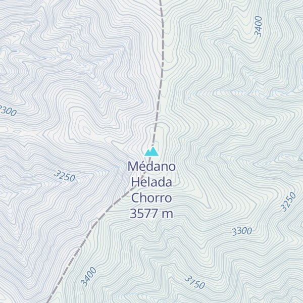 Map of Médano Helada Chorro