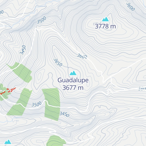 Map of Guadalupe