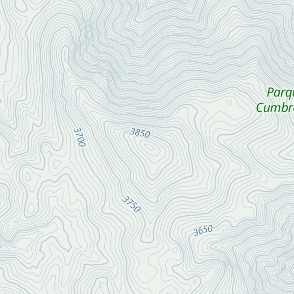 Map of Morro del Diablo