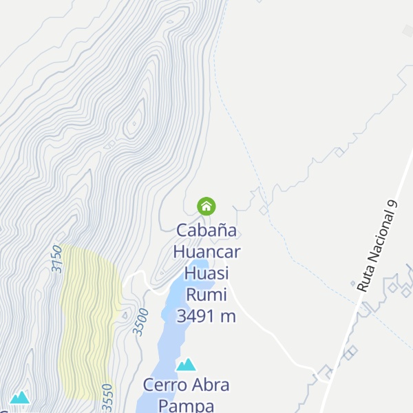 Map of Cabaña Huancar Huasi Rumi