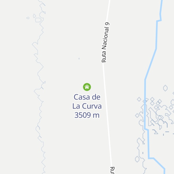 Map of Casa de La Curva