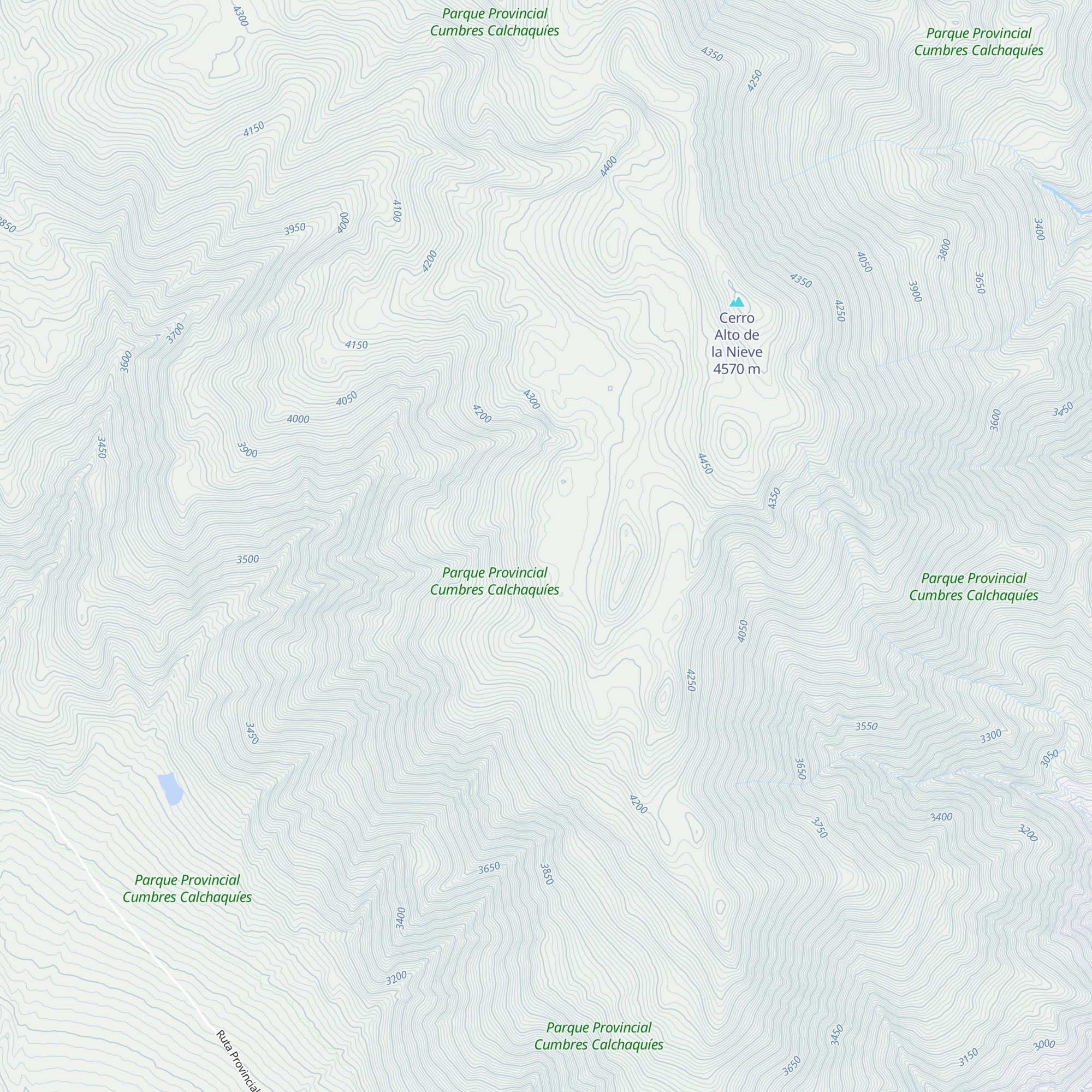Refugio El Bayo map