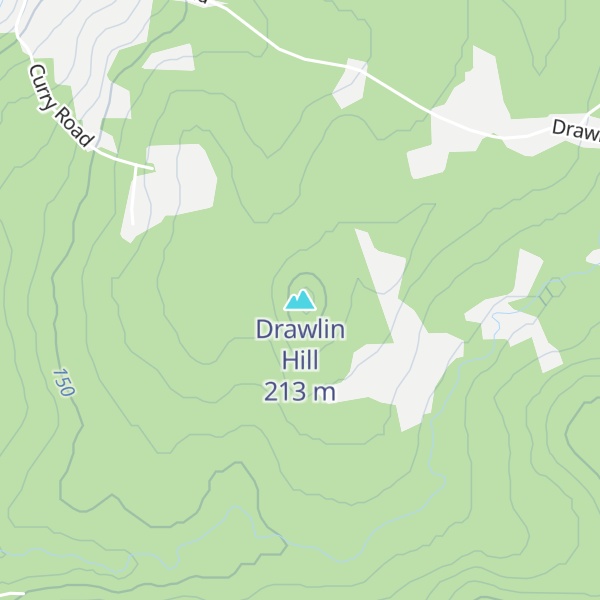 Map of Drawlin Hill