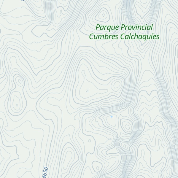 Map of Cerro Alto de Los Cardones