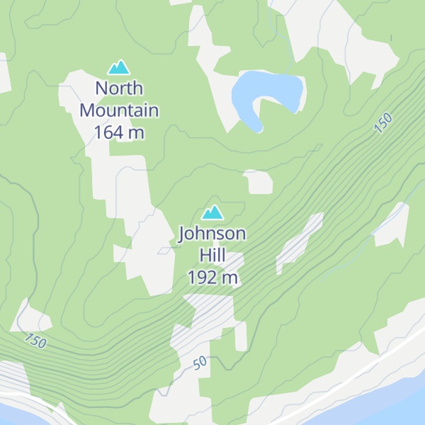 Map of Johnson Hill