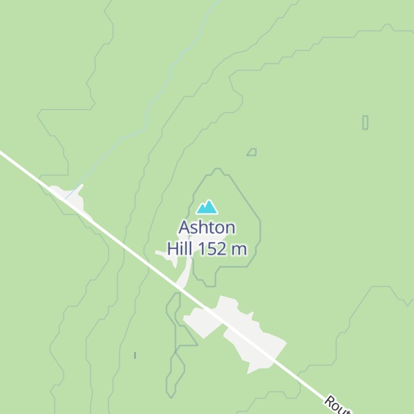 Map of Ashton Hill