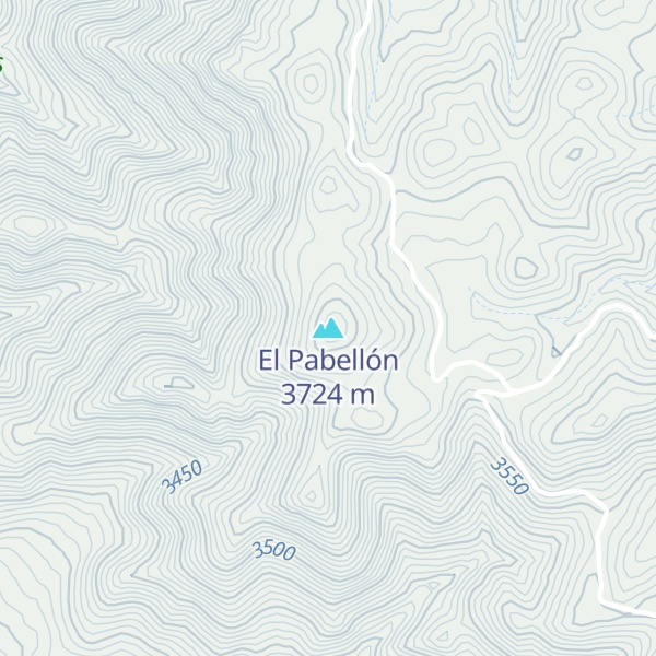 Map of El Pabellón