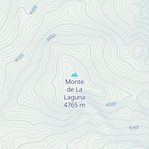 Map of Monte de La Laguna