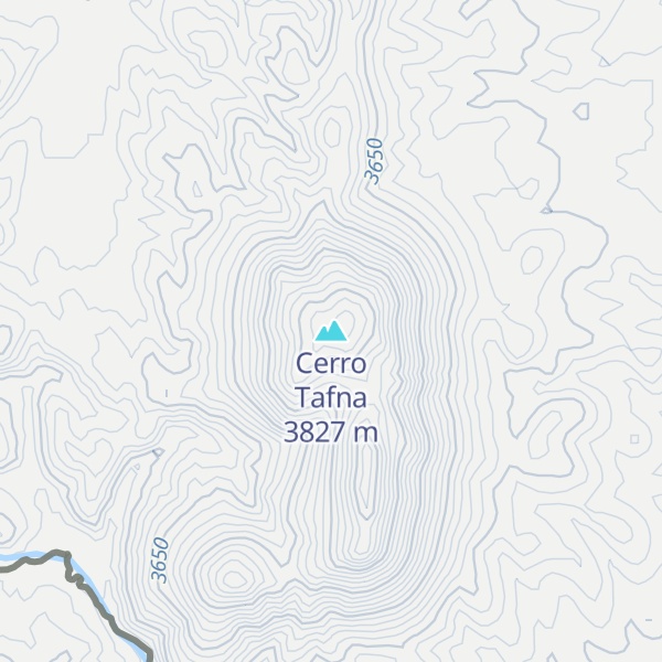 Map of Cerro Tafna