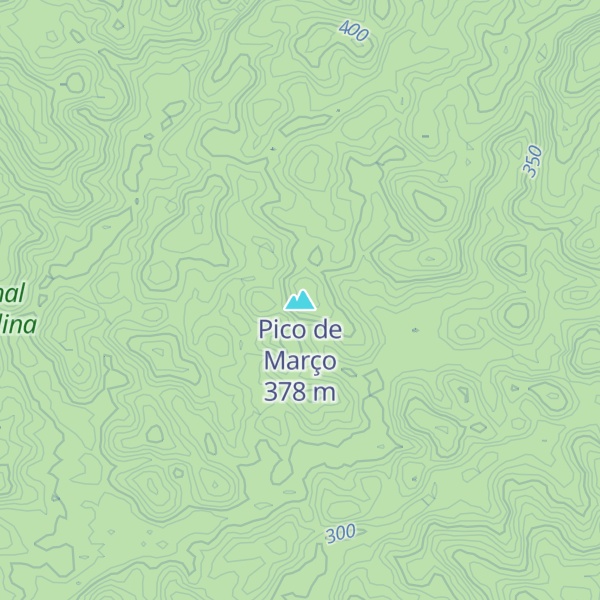 Map of Pico de Março