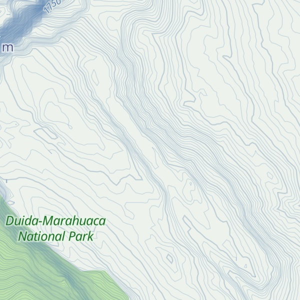 Map of Cerro Culebra