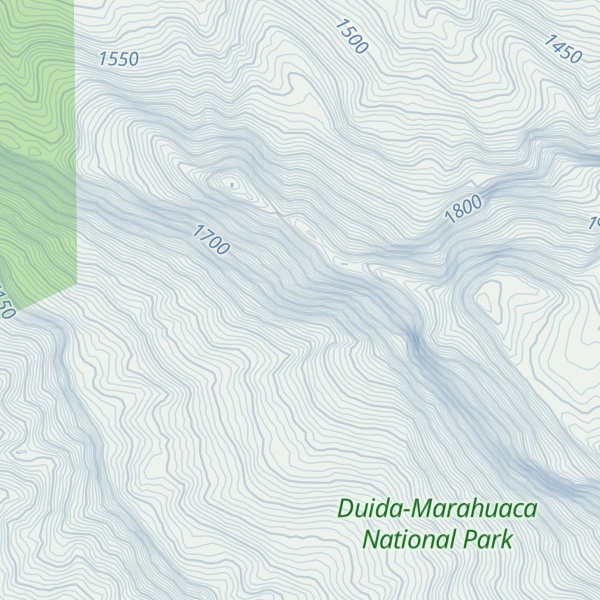 Map of Cerro Sina