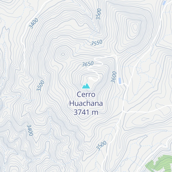Map of Cerro Huachana