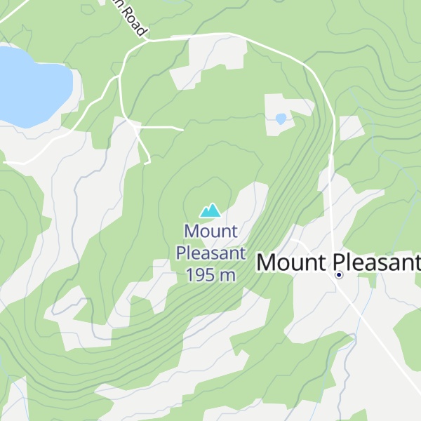 Map of Mount Pleasant