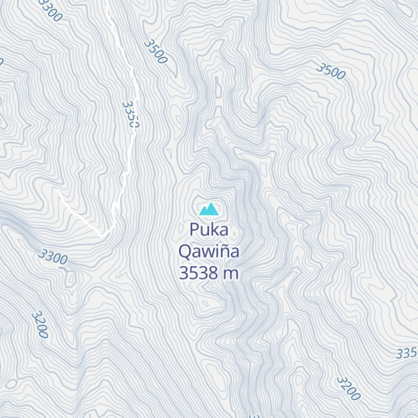Map of Puka Qawiña