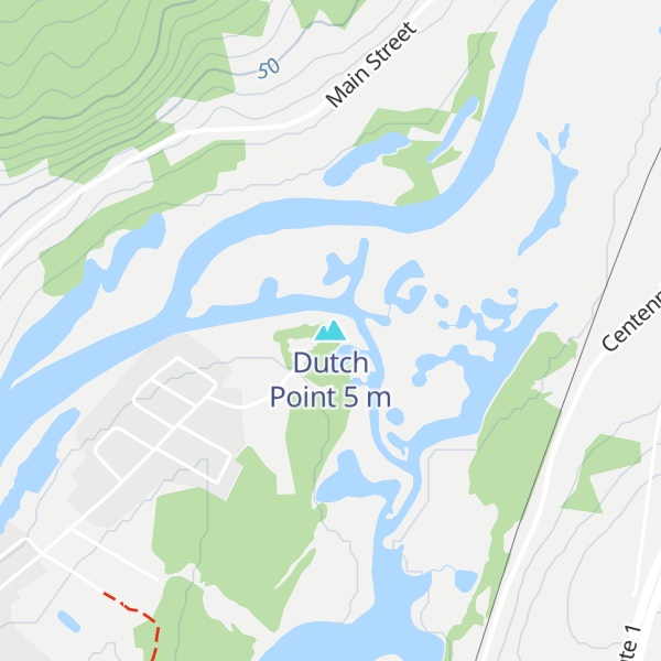 Map of Dutch Point
