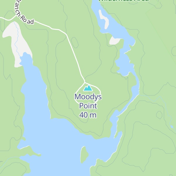 Map of Moodys Point