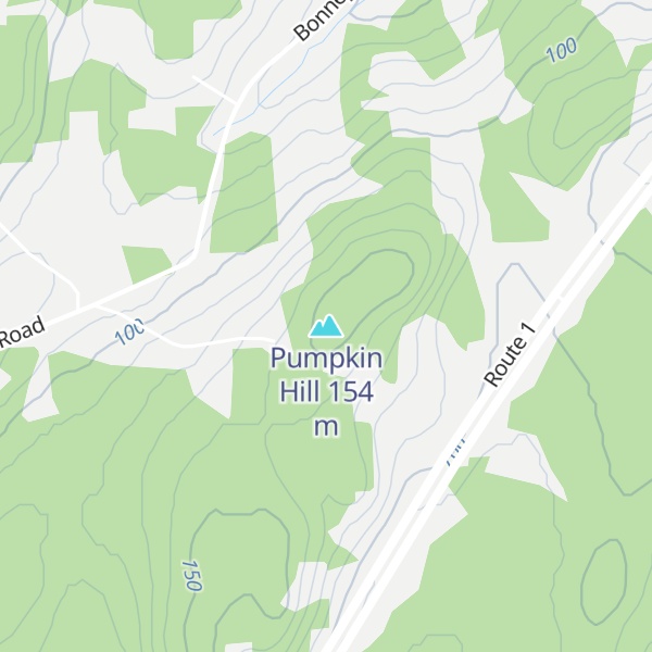 Map of Pumpkin Hill