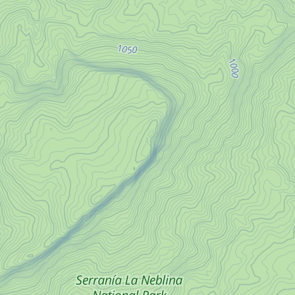 Map of Cerro Avispa