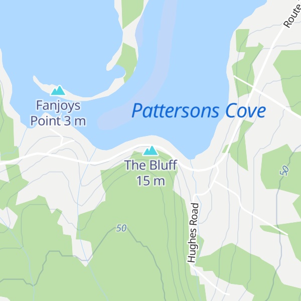 Map of The Bluff