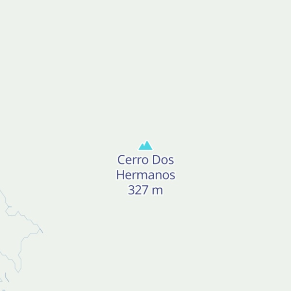 Map of Cerro Dos Hermanos