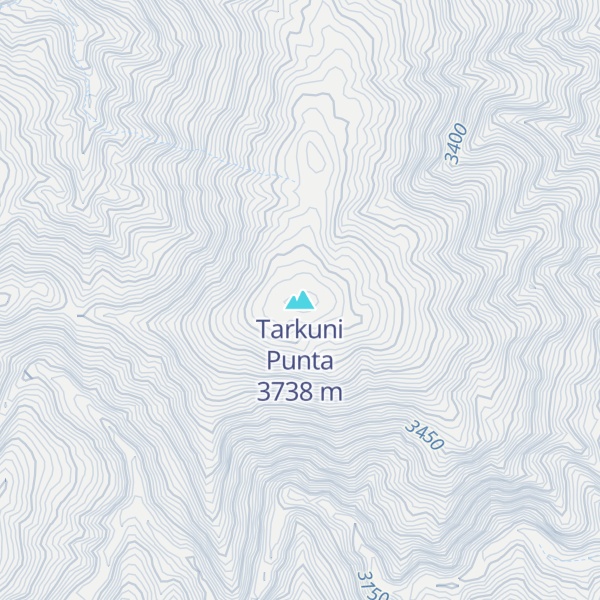 Map of Tarkuni Punta