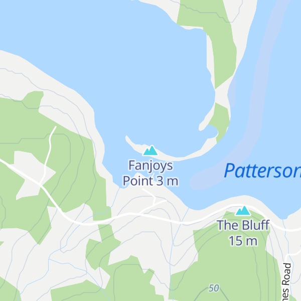 Map of Fanjoys Point