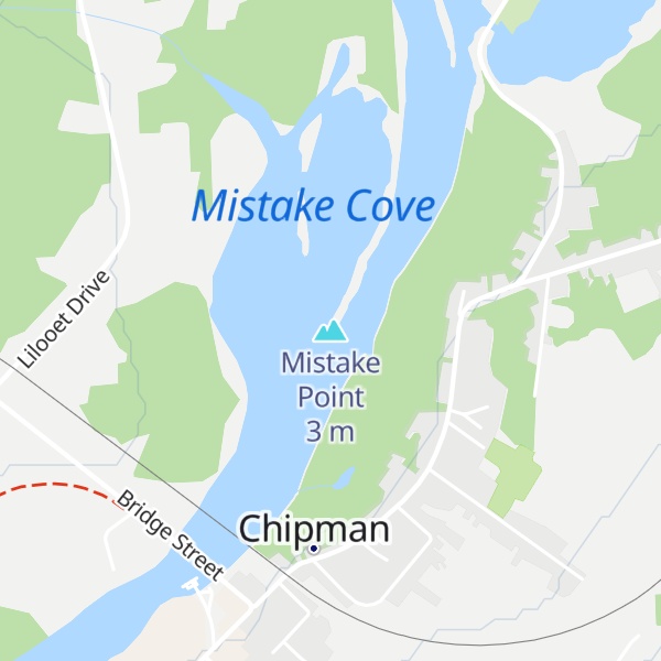 Map of Mistake Point