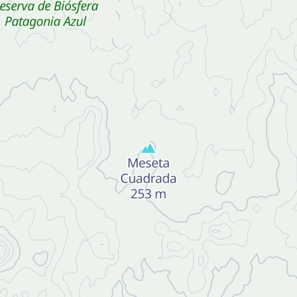 Map of Meseta Cuadrada