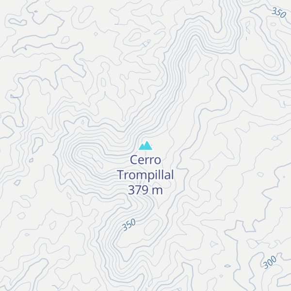 Map of Cerro Trompillal