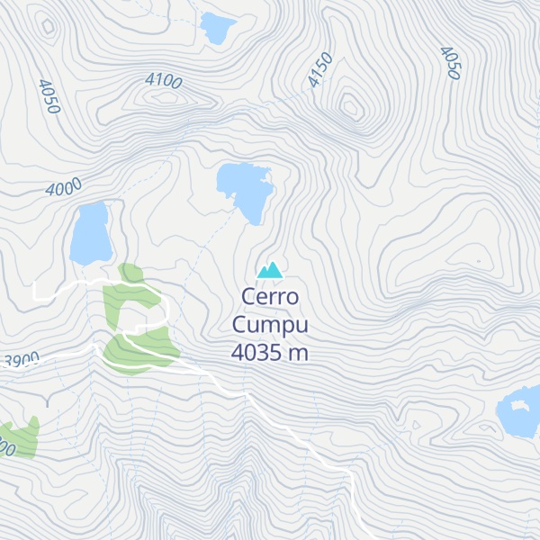 Map of Cerro Cumpu