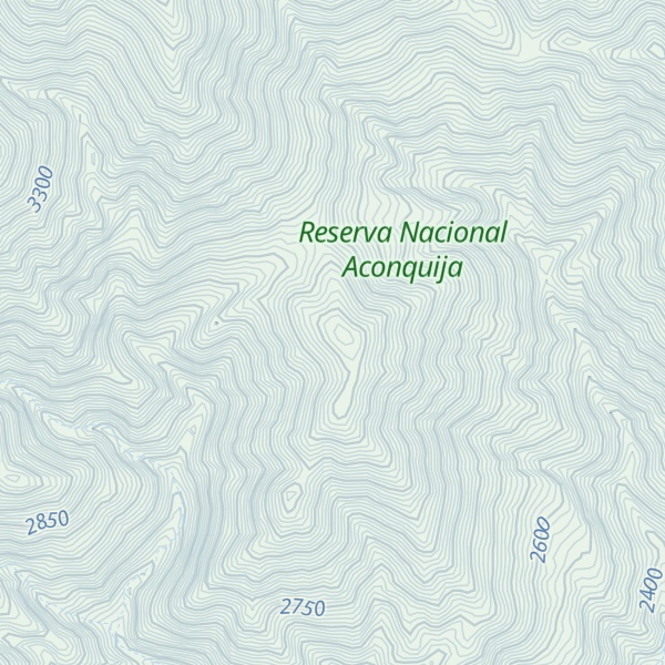 Map of Cerro Morro Quemado
