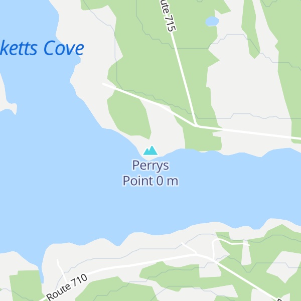 Map of Perrys Point