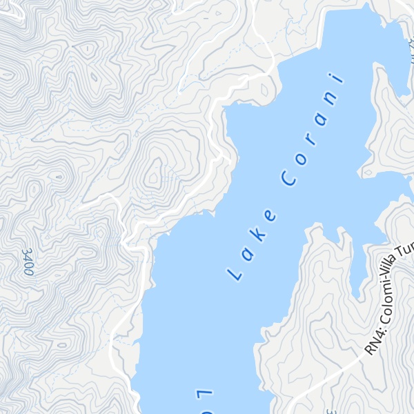 Map of Cabaña Los Pinos