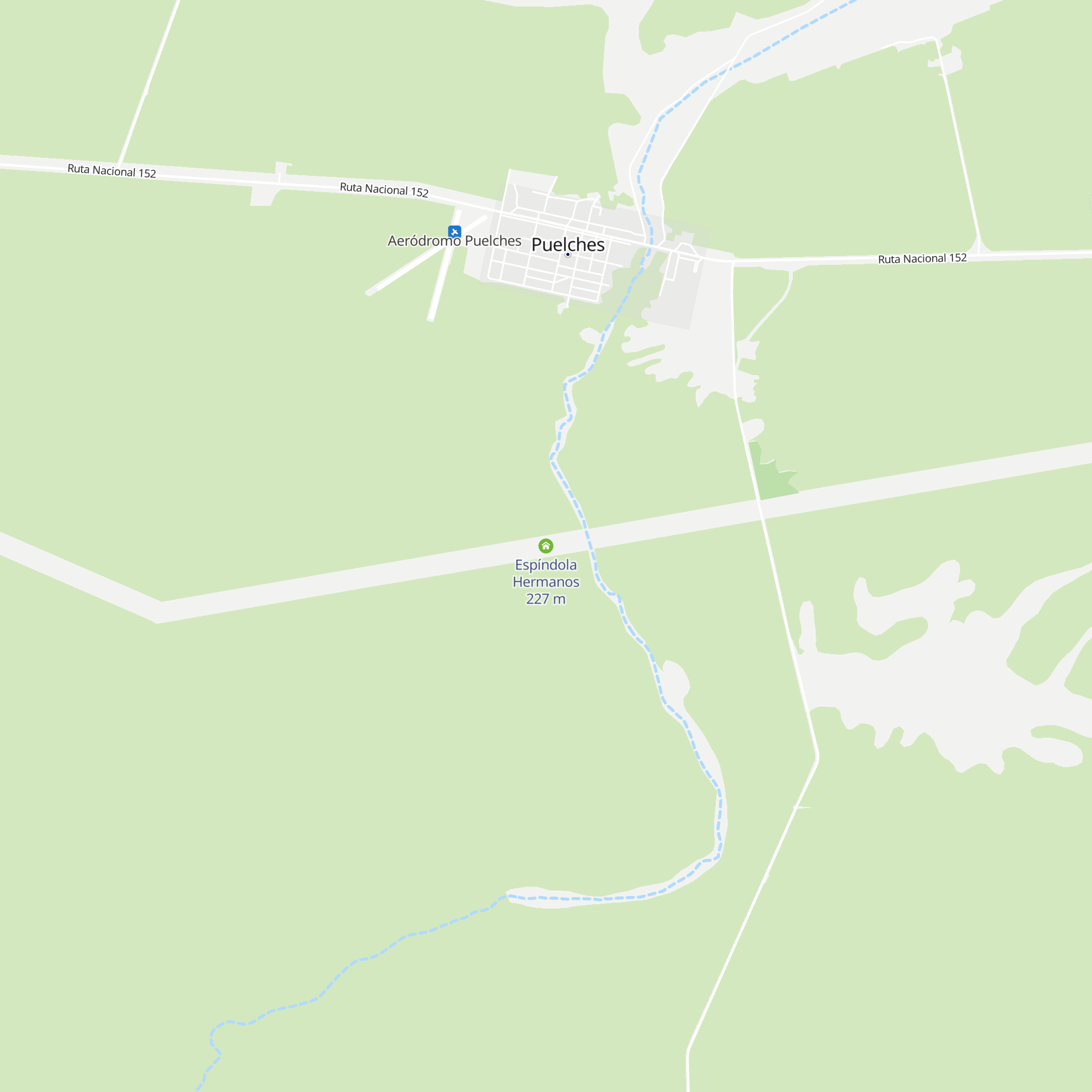 Espíndola Hermanos map