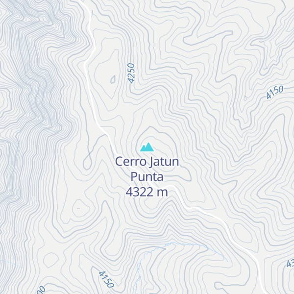 Map of Cerro Jatun Punta