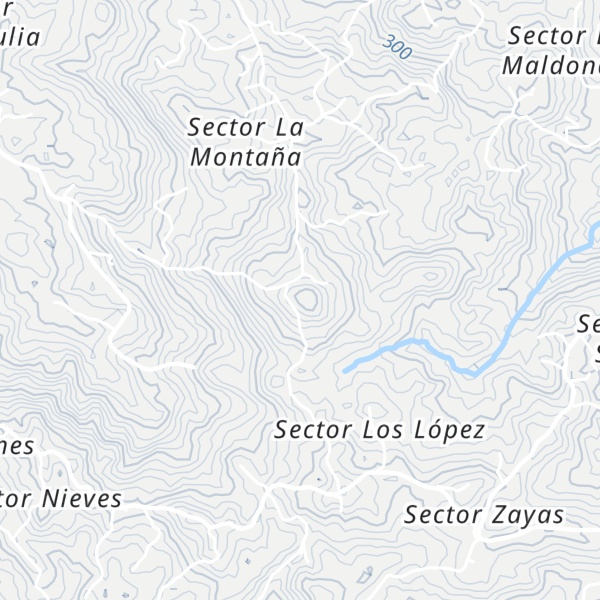 Map of Cerro Viviana
