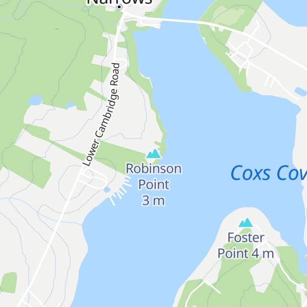 Map of Robinson Point