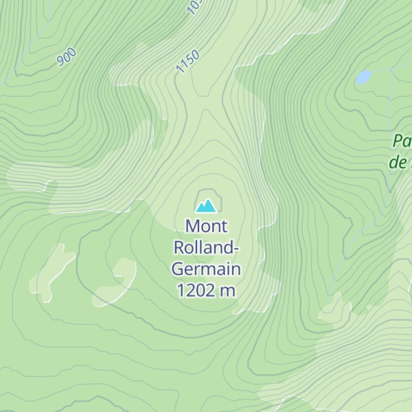 Map of Mont Rolland-Germain
