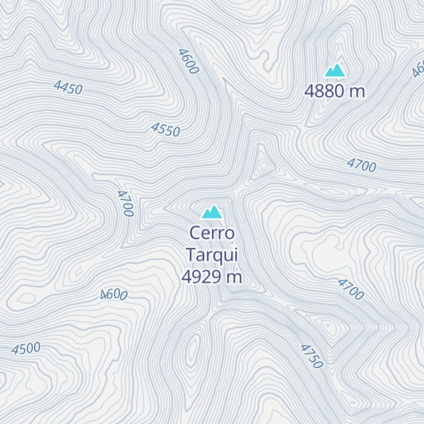 Map of Cerro Tarqui