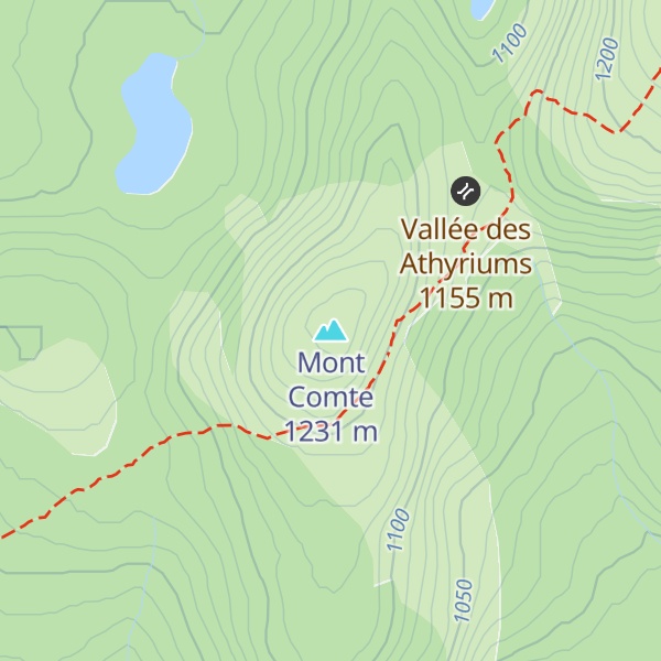 Map of Mont Comte