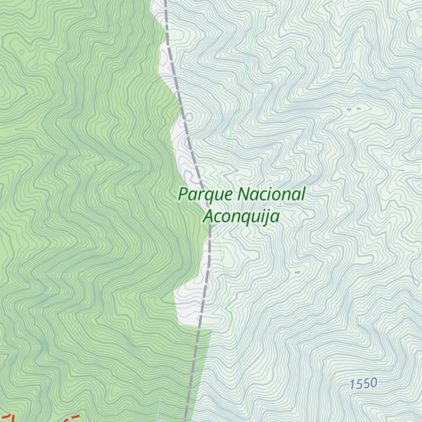 Map of Cerro de Las Cañas