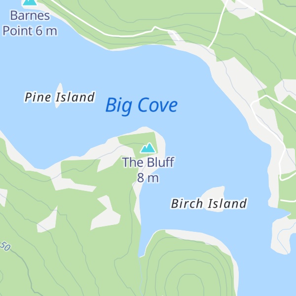 Map of The Bluff