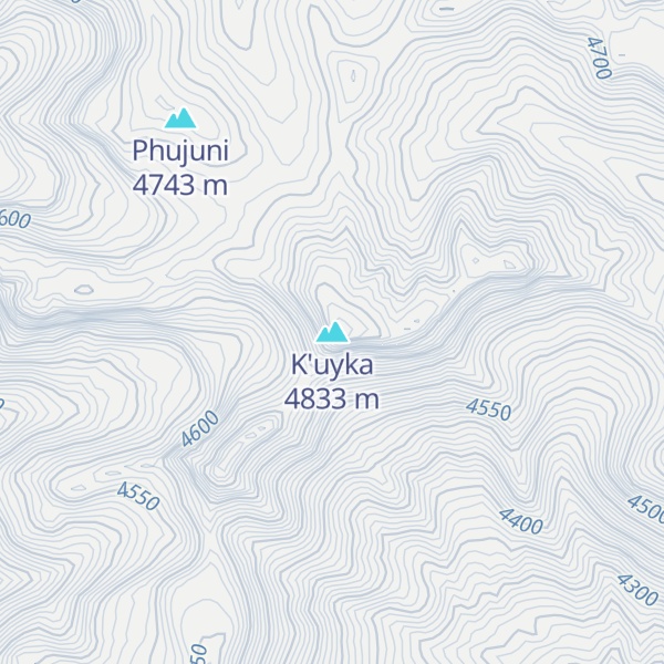 Map of K'uyka